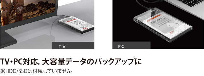 HDD/SSDドライブケース USB3.0 2.5インチ SATA 有限会社美和蔵